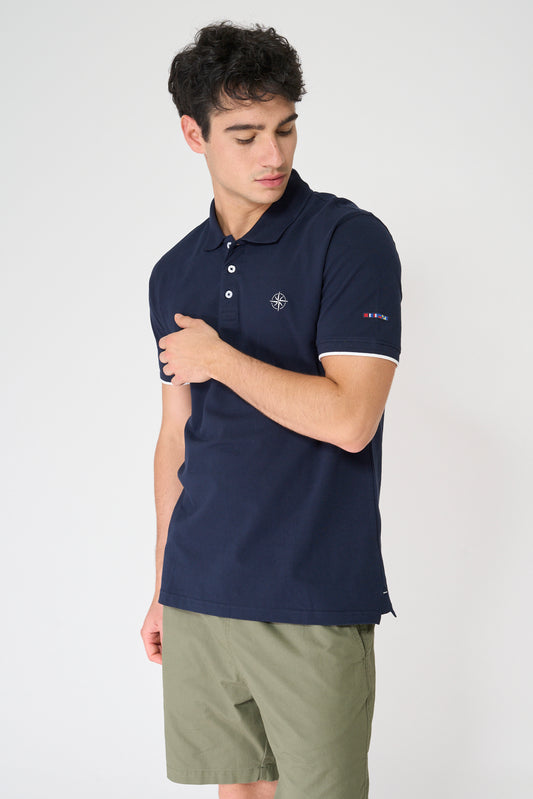 Polo clásico de algodón piqué