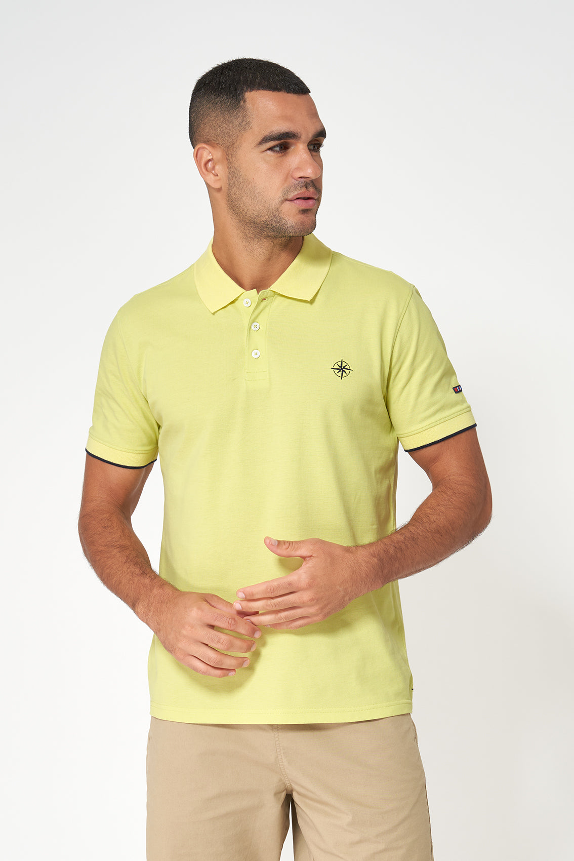 Polo classique en coton piqué