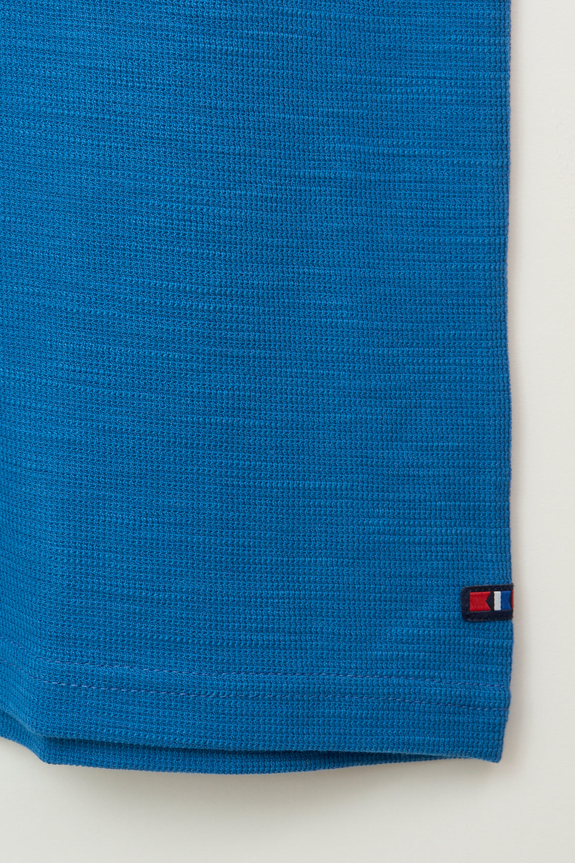 Camiseta de algodón jacquard con bolsillo