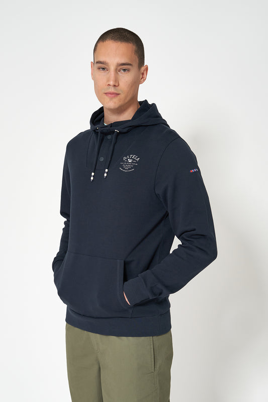 Sudadera con capucha en algodónTerry