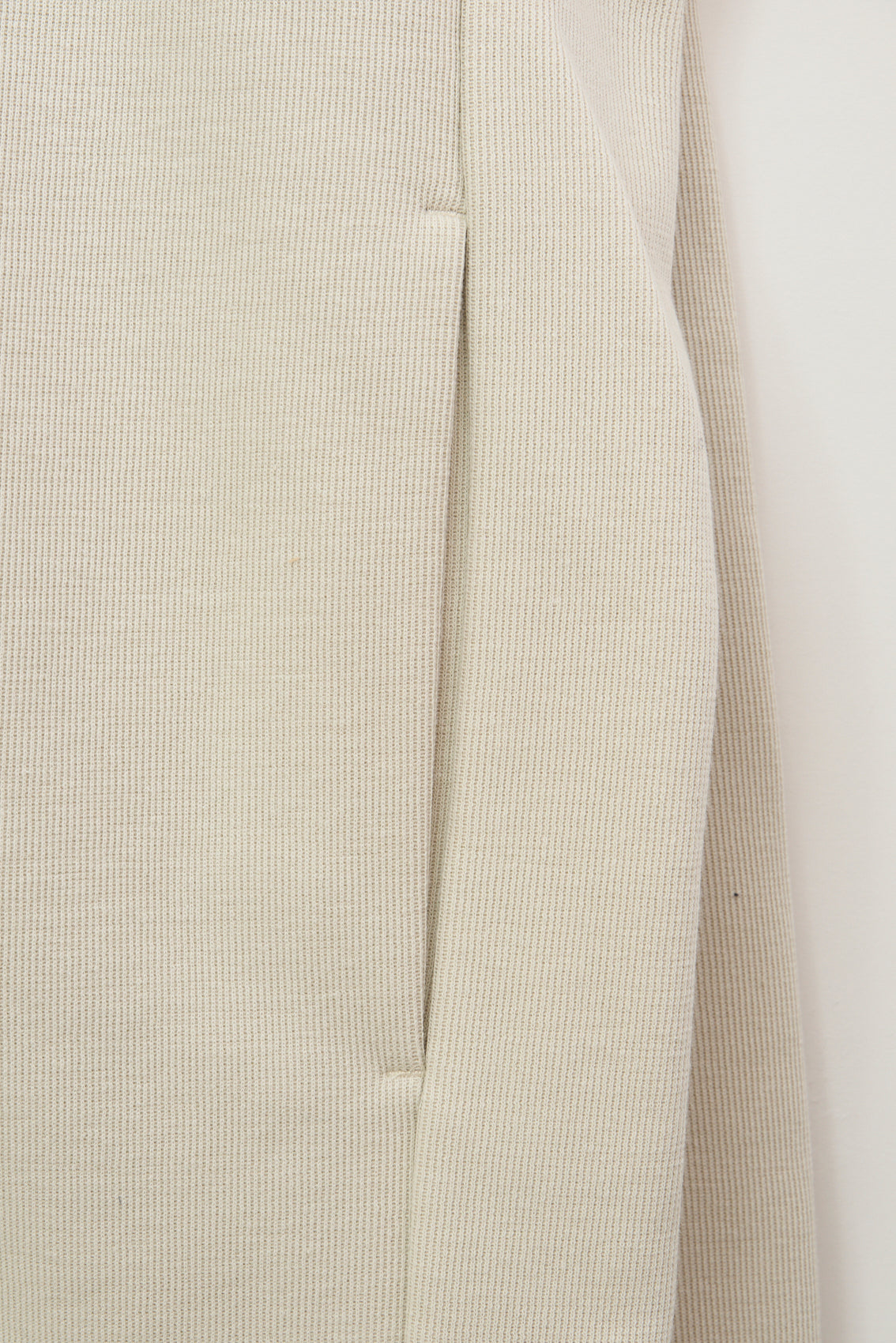 Sweatshirt ouvert en interlock avec capuche