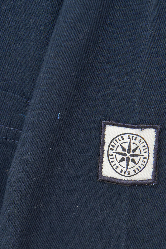 Cotton twill overshirt