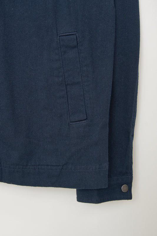 Cotton twill overshirt