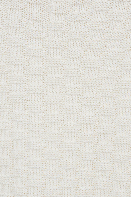 Jersey de punto de algodón calado
