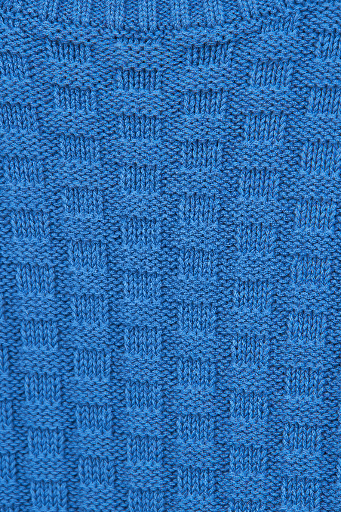 Open-knit cotton sweater