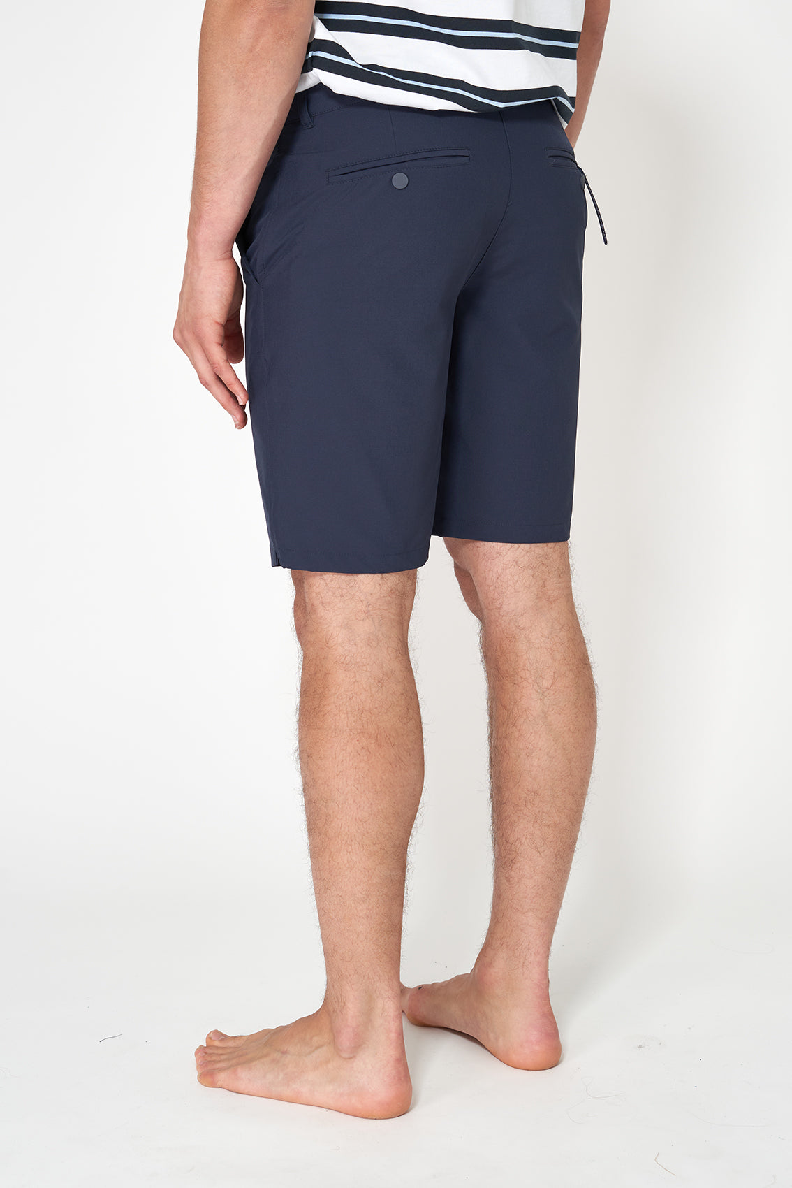 Bermuda technique élastique à séchage rapide