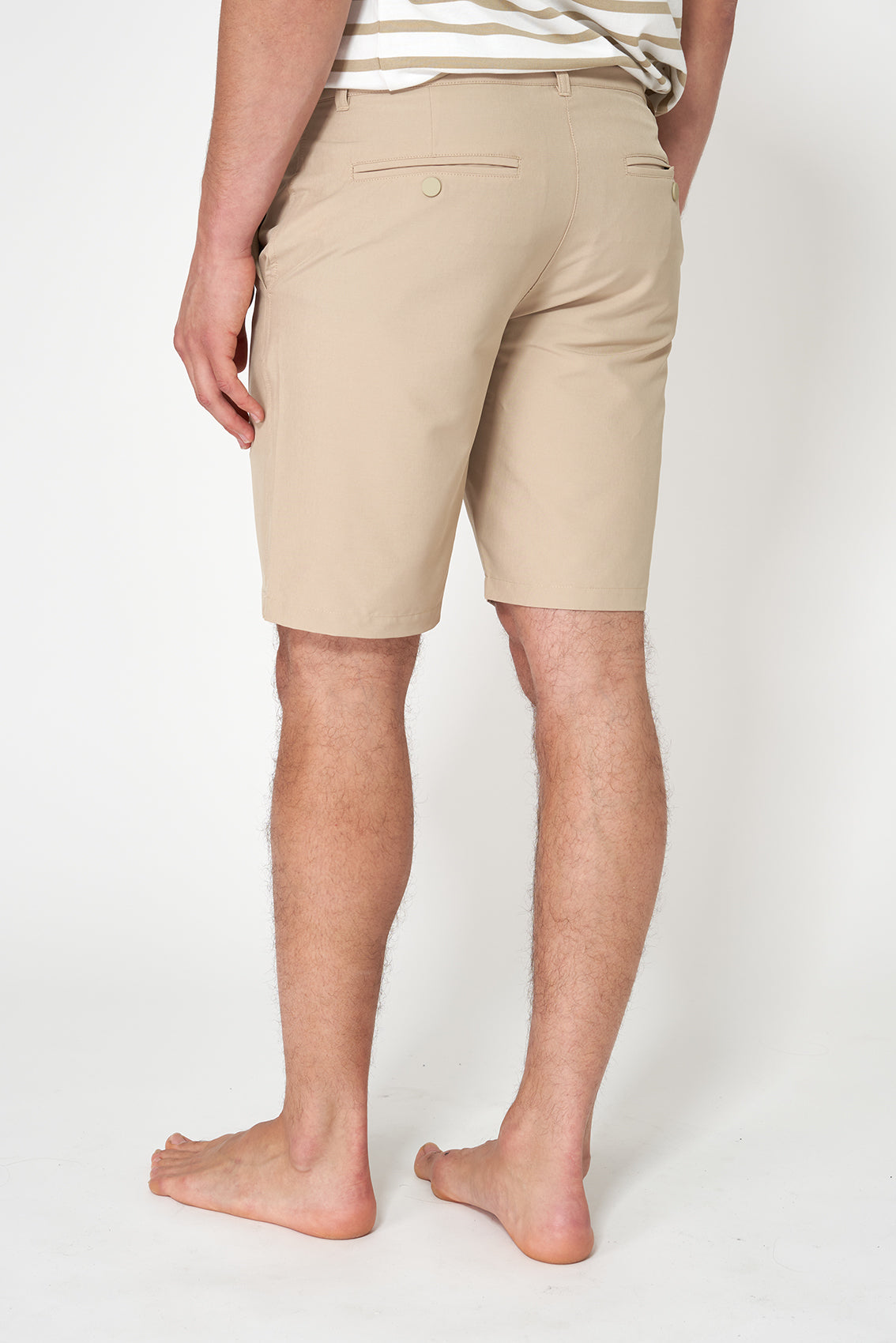 Bermuda technique élastique à séchage rapide