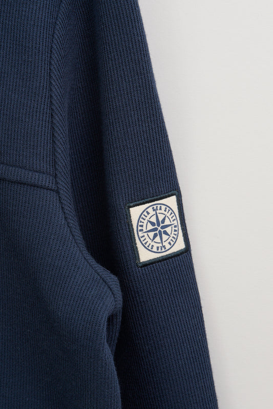 Sudadera con capucha y cremallera