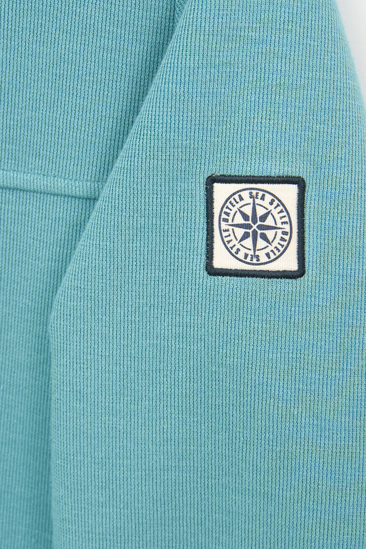 Sudadera con capucha y cremallera