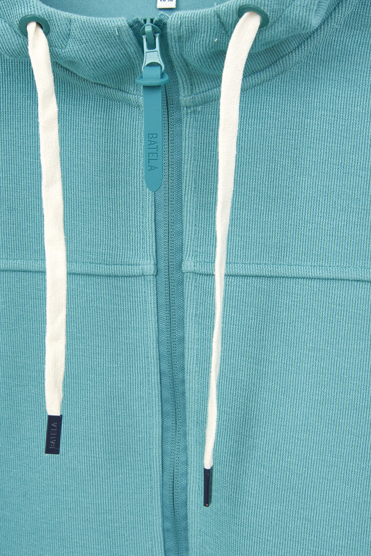 Sudadera con capucha y cremallera