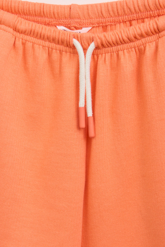 Pantalón corto de punto canalé