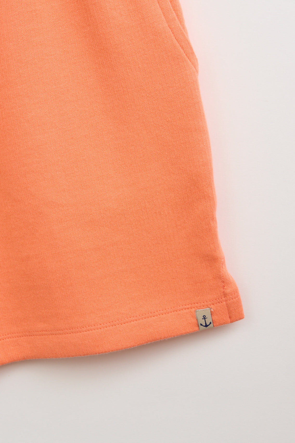 Ribbed knit shorts