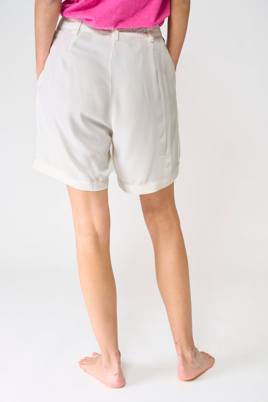 Bermuda de sarga de viscosa Ecovero