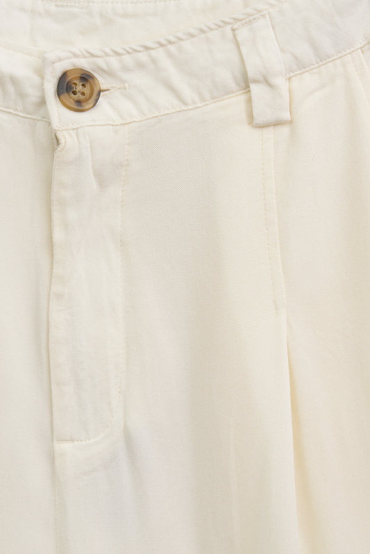 Bermuda de sarga de viscosa Ecovero