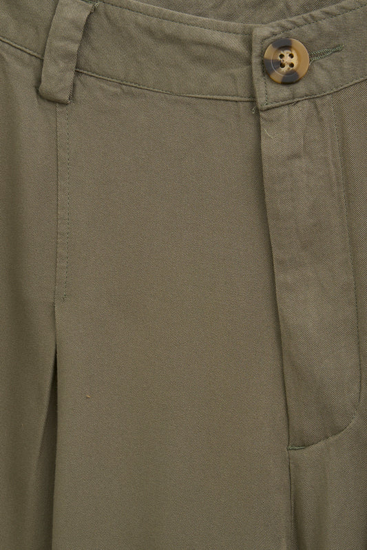 Bermuda de sarga de viscosa Ecovero