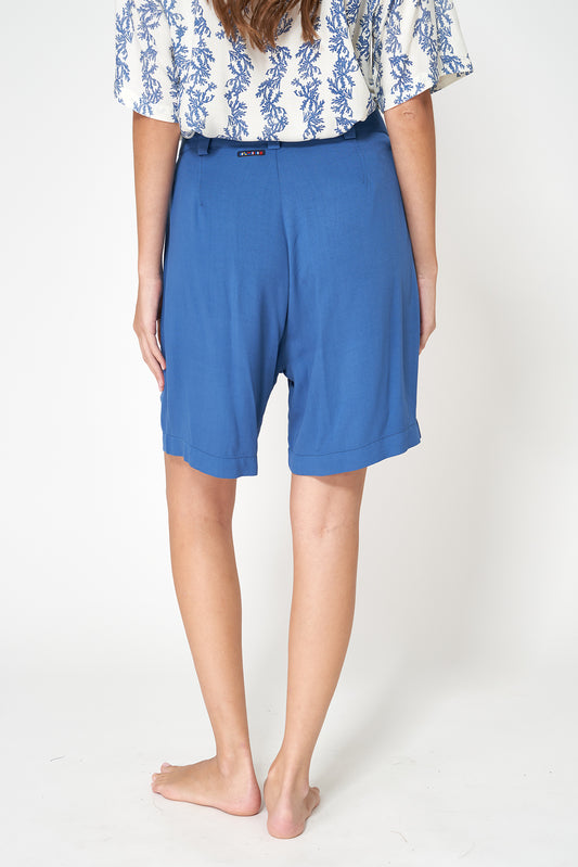 Bermuda de sarga de viscosa Ecovero