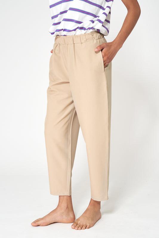 Pantalón elástico tobillero