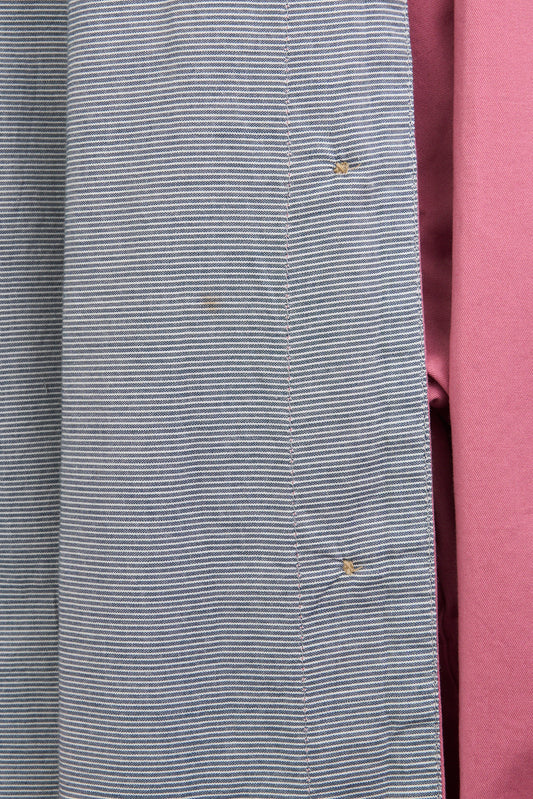 Chaqueta tipo sobrecamisa en algodón elástico