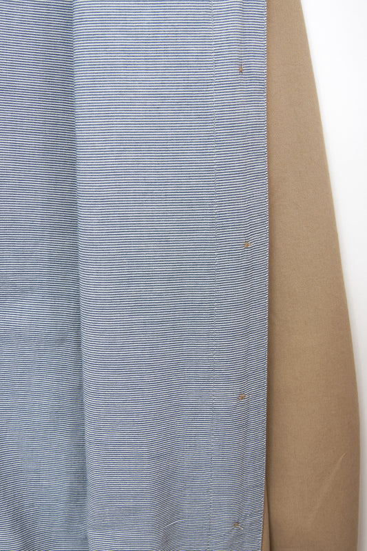 Chaqueta tipo sobrecamisa en algodón elástico