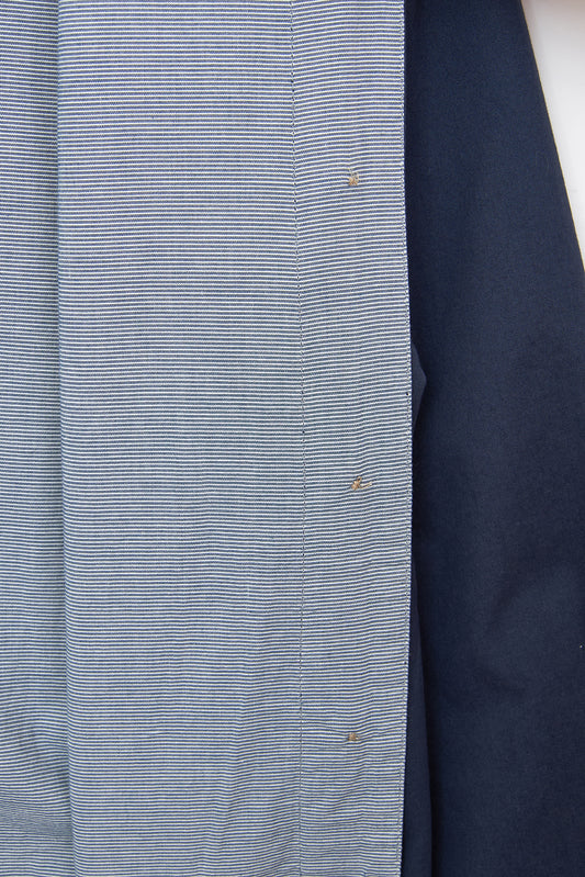 Chaqueta tipo sobrecamisa en algodón elástico