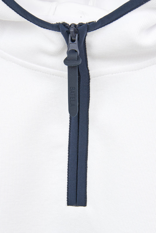 Sudadera ligera con capucha en tejido interlock