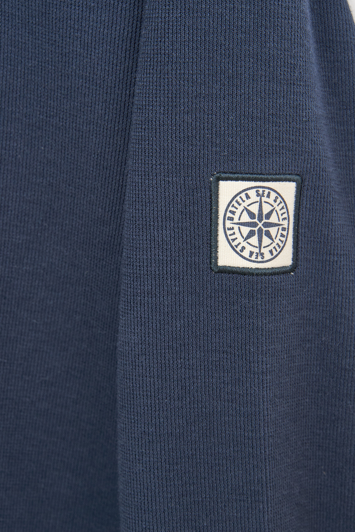 Sweat-shirt léger à capuche en tissu interlock