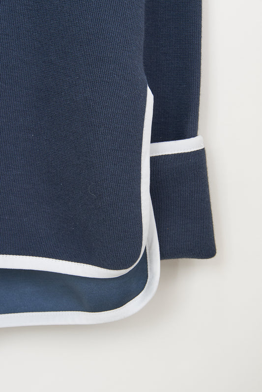 Sudadera ligera con capucha en tejido interlock