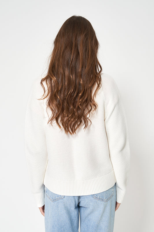 Chaqueta de punto 100% algodón