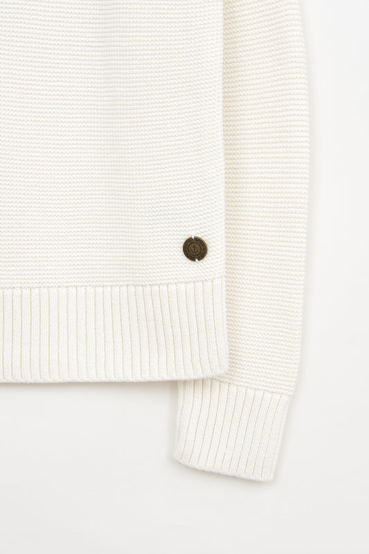 Chaqueta de punto 100% algodón