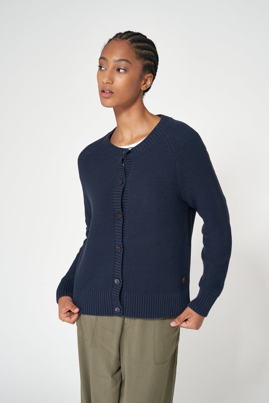 Chaqueta de punto 100% algodón