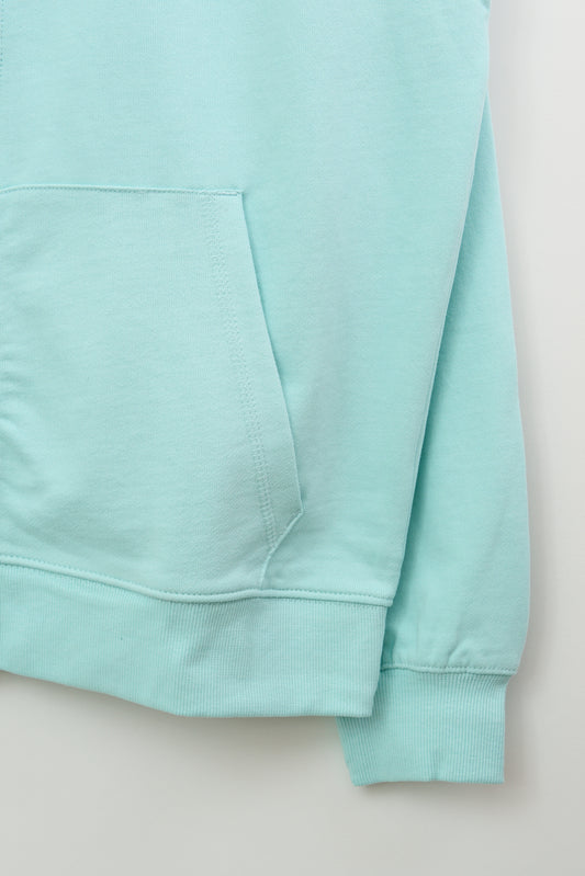 Sudadera con capucha y estampado peces algodón Terry