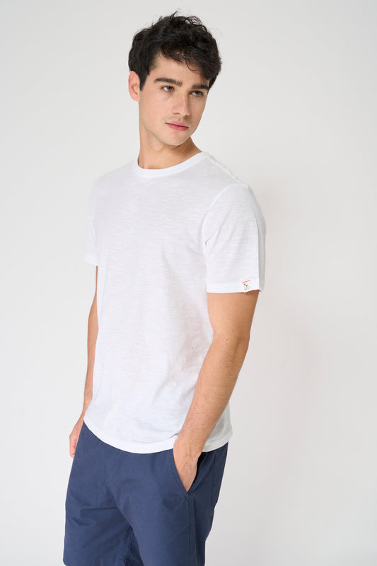 Camiseta básica algodón flamé OEKO-TEX®