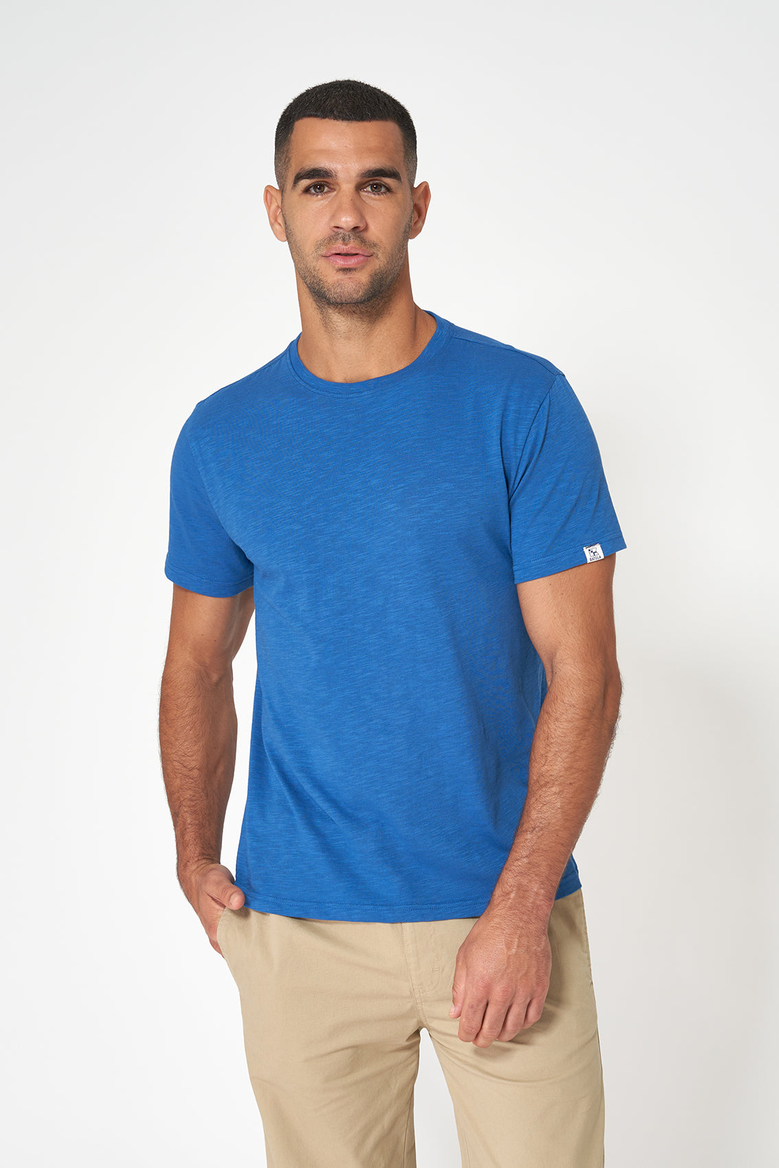 T-shirt basique flammé