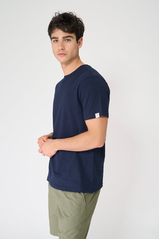 Camiseta básica algodón flamé OEKO-TEX®