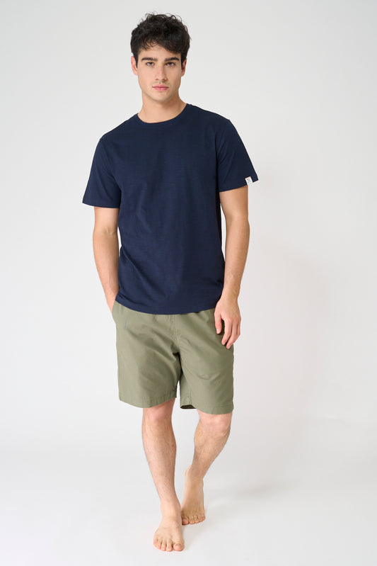 Camiseta básica algodón flamé OEKO-TEX®