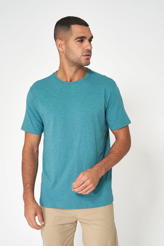 Camiseta básica algodón flamé OEKO-TEX®