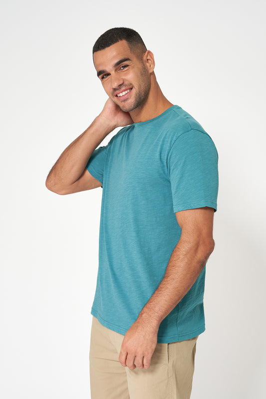 Camiseta básica algodón flamé OEKO-TEX®