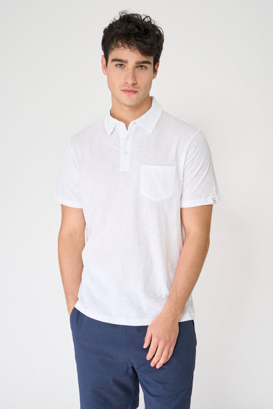 Polo básico 100% algodón flamé OEKO-TEX®