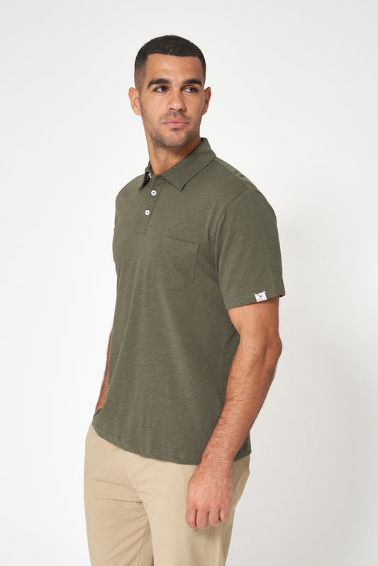 Polo básico 100% algodón flamé OEKO-TEX®