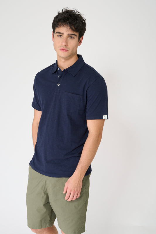 Polo básico 100% algodón flamé OEKO-TEX®