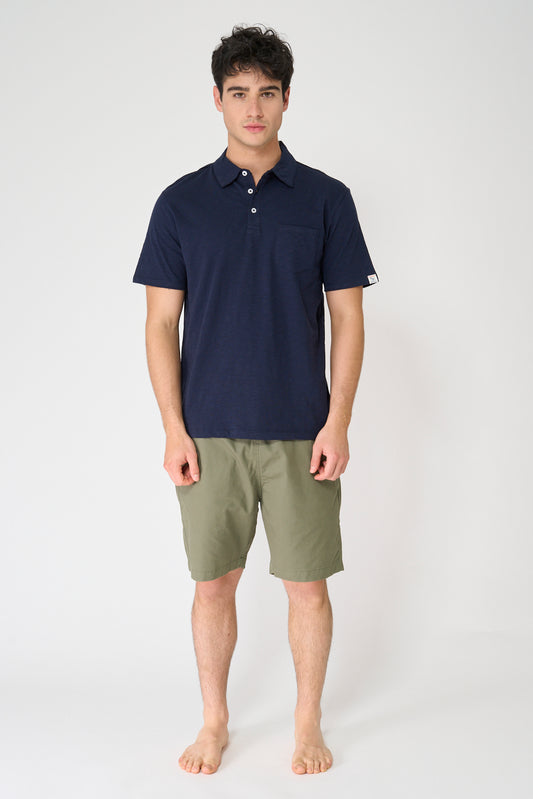 Polo básico 100% algodón flamé OEKO-TEX®