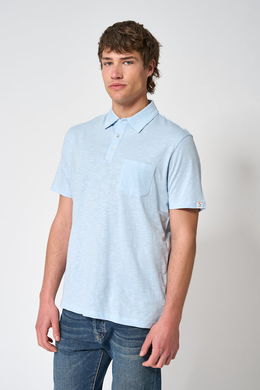 Polo básico 100% algodón flamé OEKO-TEX®