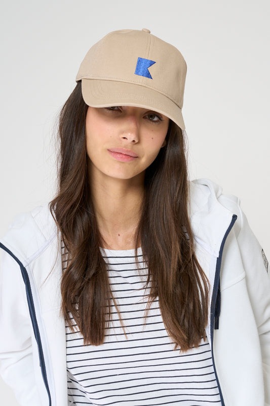 Gorra logo bandera bordado estilo casual