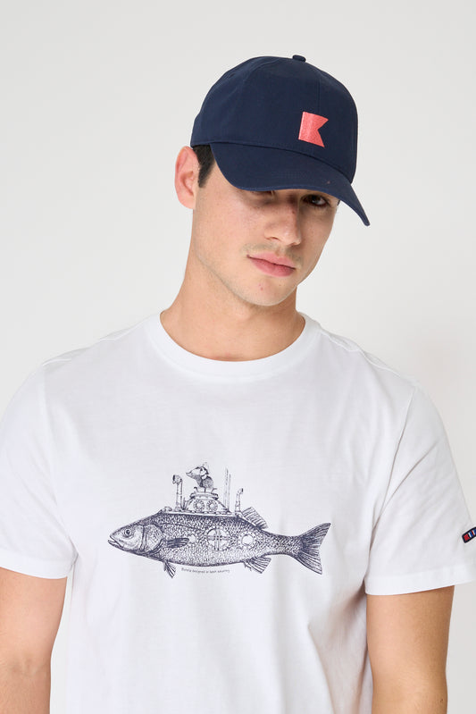 Gorra logo bandera bordado estilo casual