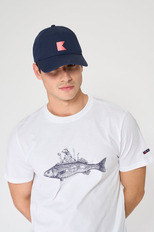 Gorra logo bandera bordado estilo casual