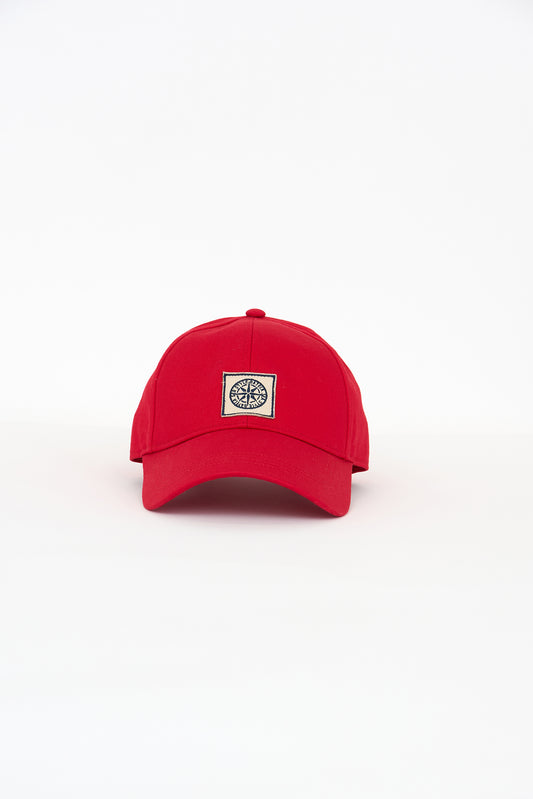 Cap with current logo design
