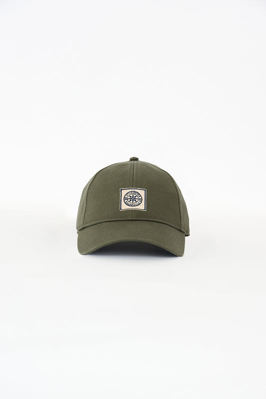 Cap with current logo design