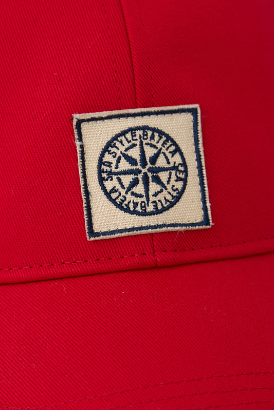 Cap with current logo design