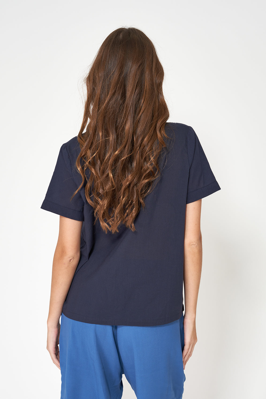 Women's cotton voile blouse