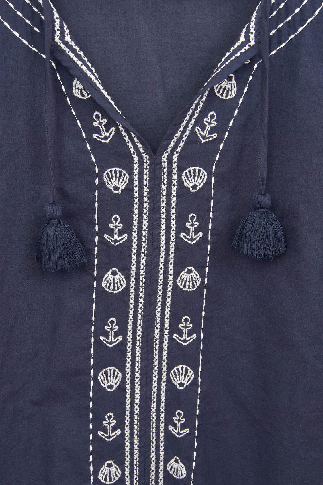 Women's cotton voile blouse